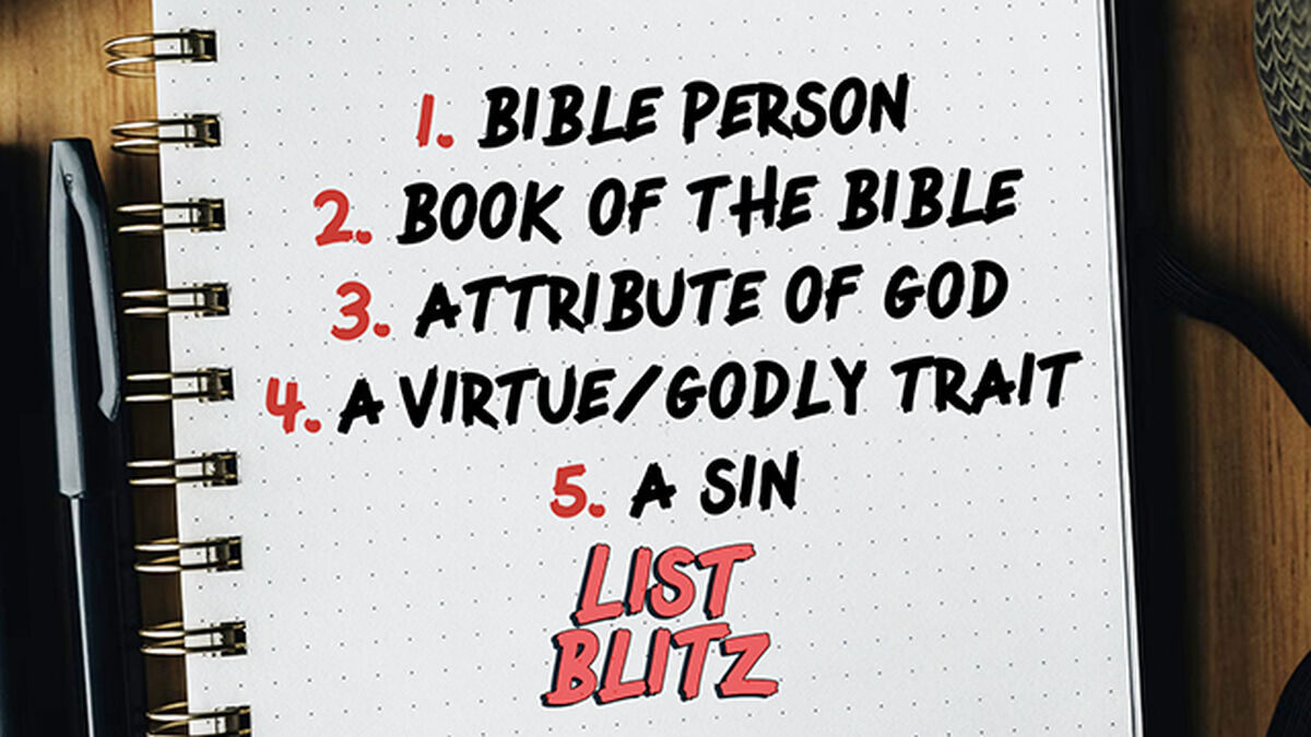 List Blitz: Bible Edition image number null
